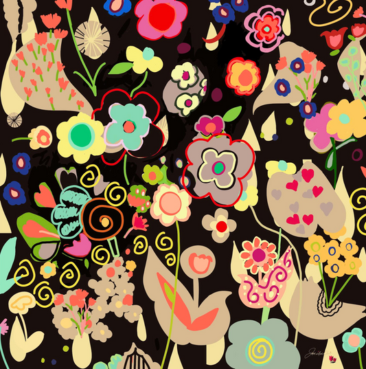 Petals of Presence: A collection of Living Flowers